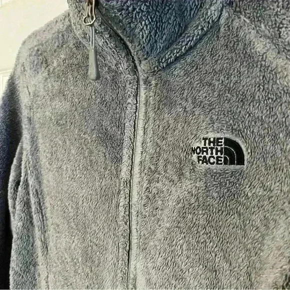 The North Face Gray Full Zip Up Fleece Jacket XS - Picture 2 of 9